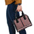 New Zealand Maori Niho Taniwha Shoulder Handbag Whero Mangopare and Puhoro Pattern