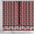 New Zealand Maori Niho Taniwha Shower Curtain Whero Mangopare and Puhoro Pattern