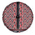 New Zealand Maori Niho Taniwha Spare Tire Cover Whero Mangopare and Puhoro Pattern