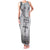 Vintage Bula Fiji Personalised Family Matching Tank Maxi Dress and Hawaiian Shirt Beige Hibiscus Tapa Pattern