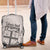 Vintage Bula Fiji Personalised Luggage Cover Beige Hibiscus Tapa Pattern LT9