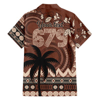 Personalised Bula Fiji 679 Family Matching Puletasi and Hawaiian Shirt Fijian Tagimoucia Masi Tapa Art LT9 - Polynesian Pride
