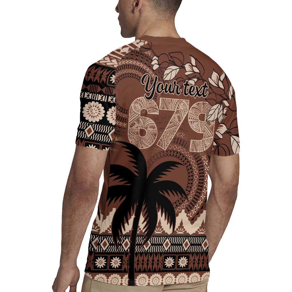Personalised Bula Fiji 679 Rugby Jersey Fijian Tagimoucia Masi Tapa Art