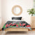 Personalised Samoa 685 Bedding Set Teuila Flower With Black Samoan Tattoo