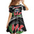 Personalised Samoa 685 Family Matching Summer Maxi Dress and Hawaiian Shirt Teuila Flower With Black Samoan Tattoo