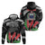 Personalised Samoa 685 Hoodie Teuila Flower With Black Samoan Tattoo