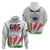 Personalised Samoa 685 Hoodie Teuila Flower With White Samoan Tattoo