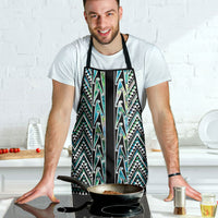 New Zealand Maori Niho Taniwha Apron Papua Shell - Mangopare Puhoro Pattern