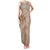 Hawaii Monk Seal and Map Family Matching Tank Maxi Dress and Hawaiian Shirt Polynesian Kanaka Maoli Beige Vibe