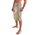 Hawaii Monk Seal and Map Lavalava Polynesian Kanaka Maoli Beige Vibe