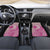 Hawaii Monk Seal and Map Car Mats Polynesian Kanaka Maoli Pink Vibe