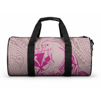 Hawaii Monk Seal and Map Duffle Bag Polynesian Kanaka Maoli Pink Vibe LT9 One size Pink - Polynesian Pride