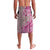 Hawaii Monk Seal and Map Lavalava Polynesian Kanaka Maoli Pink Vibe