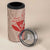 Hawaii Monk Seal and Map 4 in 1 Can Cooler Tumbler Polynesian Kanaka Maoli Red Vibe