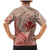 Hawaii Monk Seal and Map Family Matching Mermaid Dress and Hawaiian Shirt Polynesian Kanaka Maoli Red Vibe