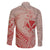 Hawaii Monk Seal and Map Family Matching Mermaid Dress and Hawaiian Shirt Polynesian Kanaka Maoli Red Vibe