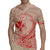 Hawaii Monk Seal and Map Rugby Jersey Polynesian Kanaka Maoli Red Vibe