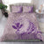 Hawaii Monk Seal and Map Bedding Set Polynesian Kanaka Maoli Violet Vibe