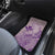 Hawaii Monk Seal and Map Car Mats Polynesian Kanaka Maoli Violet Vibe