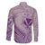 Hawaii Monk Seal and Map Family Matching Puletasi and Hawaiian Shirt Polynesian Kanaka Maoli Violet Vibe