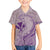 Hawaii Monk Seal and Map Family Matching Puletasi and Hawaiian Shirt Polynesian Kanaka Maoli Violet Vibe