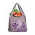 Hawaii Monk Seal and Map Grocery Bag Polynesian Kanaka Maoli Violet Vibe