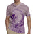 Hawaii Monk Seal and Map Rugby Jersey Polynesian Kanaka Maoli Violet Vibe