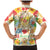 Kawaii Turtle Family Matching Mermaid Dress and Hawaiian Shirt Aloha Hibiscus Flowers