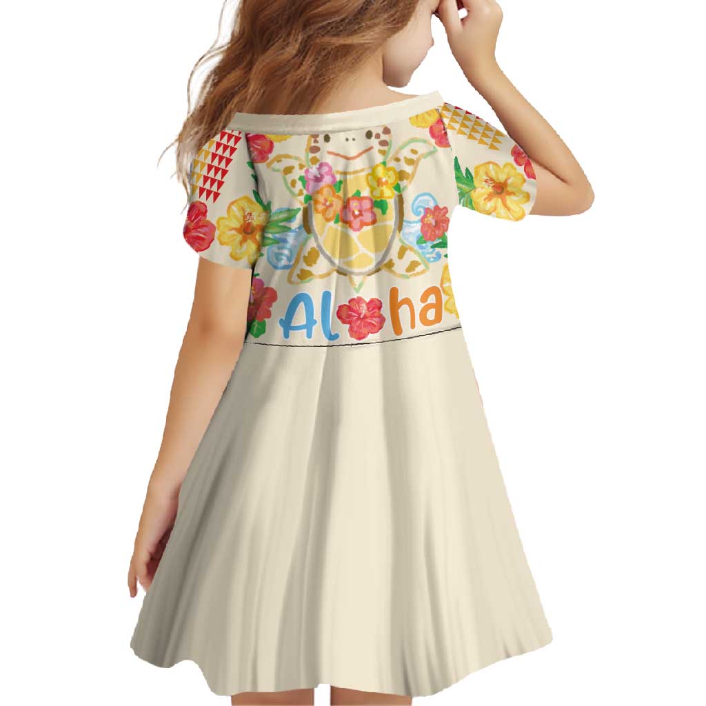 Kawaii Turtle Family Matching Summer Maxi Dress and Hawaiian Shirt Aloha Hibiscus Flowers LT9 - Polynesian Pride