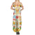 Kawaii Turtle Summer Maxi Dress Aloha Hibiscus Flowers