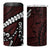 Polynesian Girl Tribal Tattoo 4 in 1 Can Cooler Tumbler Oxbood Vibe