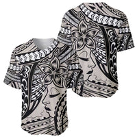 Polynesian Girl Tribal Tattoo Baseball Jersey Beige Vibe