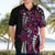 Polynesian Plumeria Floral Tattoo Pattern Hawaiian Shirt Pink Style