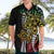 Polynesian Plumeria Floral Tattoo Pattern Hawaiian Shirt Reggae Style