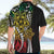 Polynesian Plumeria Floral Tattoo Pattern Hawaiian Shirt Reggae Style