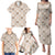 Hawaiian Palaka Quilt Pattern Family Matching Puletasi and Hawaiian Shirt Hawaii Culture Bird of Paradise Exotic Motif - Polynesian Pride