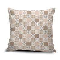 Hawaiian Palaka Quilt Pattern Pillow Cover Hawaii Culture Bird of Paradise Exotic Motif - Polynesian Pride