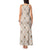 Hawaiian Palaka Quilt Pattern Tank Maxi Dress Hawaii Culture Bird of Paradise Exotic Motif - Polynesian Pride