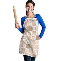 Hawaiian Palaka Quilt Pattern Apron Hawaii Culture Honu Turtle - Polynesian Pride