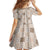 Hawaiian Palaka Quilt Pattern Kid Short Sleeve Dress Hawaii Culture Honu Turtle - Polynesian Pride