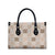 Hawaiian Palaka Quilt Pattern Leather Bag Hawaii Culture Honu Turtle - Polynesian Pride