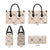 Hawaiian Palaka Quilt Pattern Leather Bag Hawaii Culture Honu Turtle - Polynesian Pride