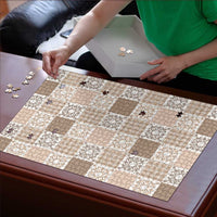 Hawaiian Palaka Quilt Pattern Puzzle Hawaii Culture Honu Turtle - Polynesian Pride