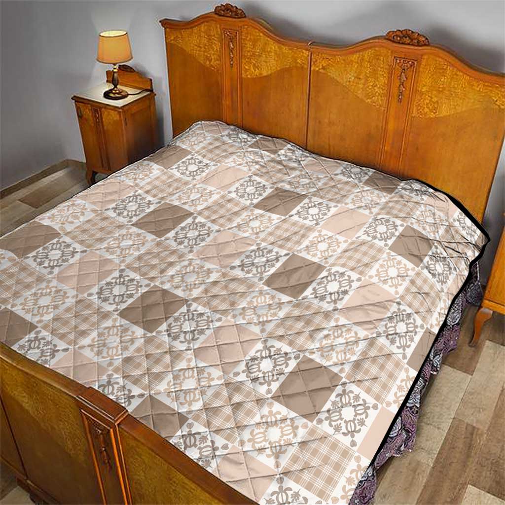 Hawaiian Palaka Quilt Pattern Quilt Hawaii Culture Honu Turtle - Polynesian Pride