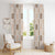 Hawaiian Palaka Quilt Pattern Window Curtain Hawaii Culture Honu Turtle - Polynesian Pride
