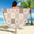 Hawaiian Palaka Quilt Pattern Beach Blanket Hawaii Culture Pineapple - Polynesian Pride