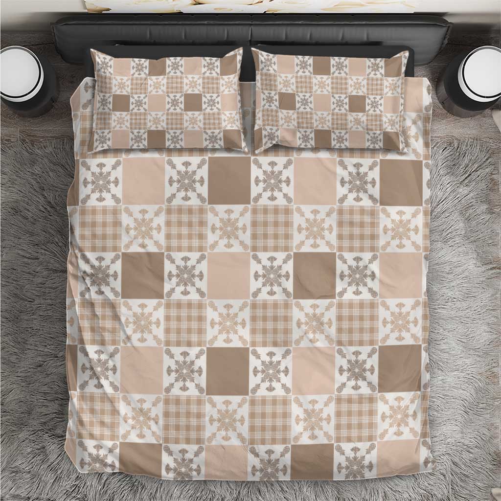 Hawaiian Palaka Quilt Pattern Bedding Set Hawaii Culture Pineapple - Polynesian Pride