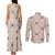 Hawaiian Palaka Quilt Pattern Couples Matching Tank Maxi Dress and Long Sleeve Button Shirt Hawaii Culture Pineapple - Polynesian Pride