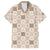Hawaiian Palaka Quilt Pattern Family Matching Off The Shoulder Long Sleeve Dress and Hawaiian Shirt Hawaii Culture Pineapple - Polynesian Pride