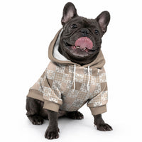 Hawaiian Palaka Quilt Pattern Pet Hoodie Hawaii Culture Pineapple LT9 - Polynesian Pride